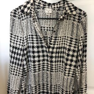 H&M bottom down blouse